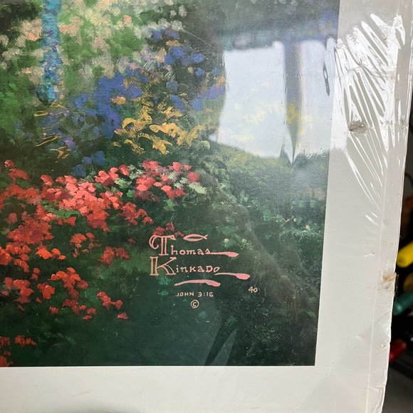 Unframed "Gardens Beyond Spring Gate" by Thomas Kinkade - Picture 8 of 12